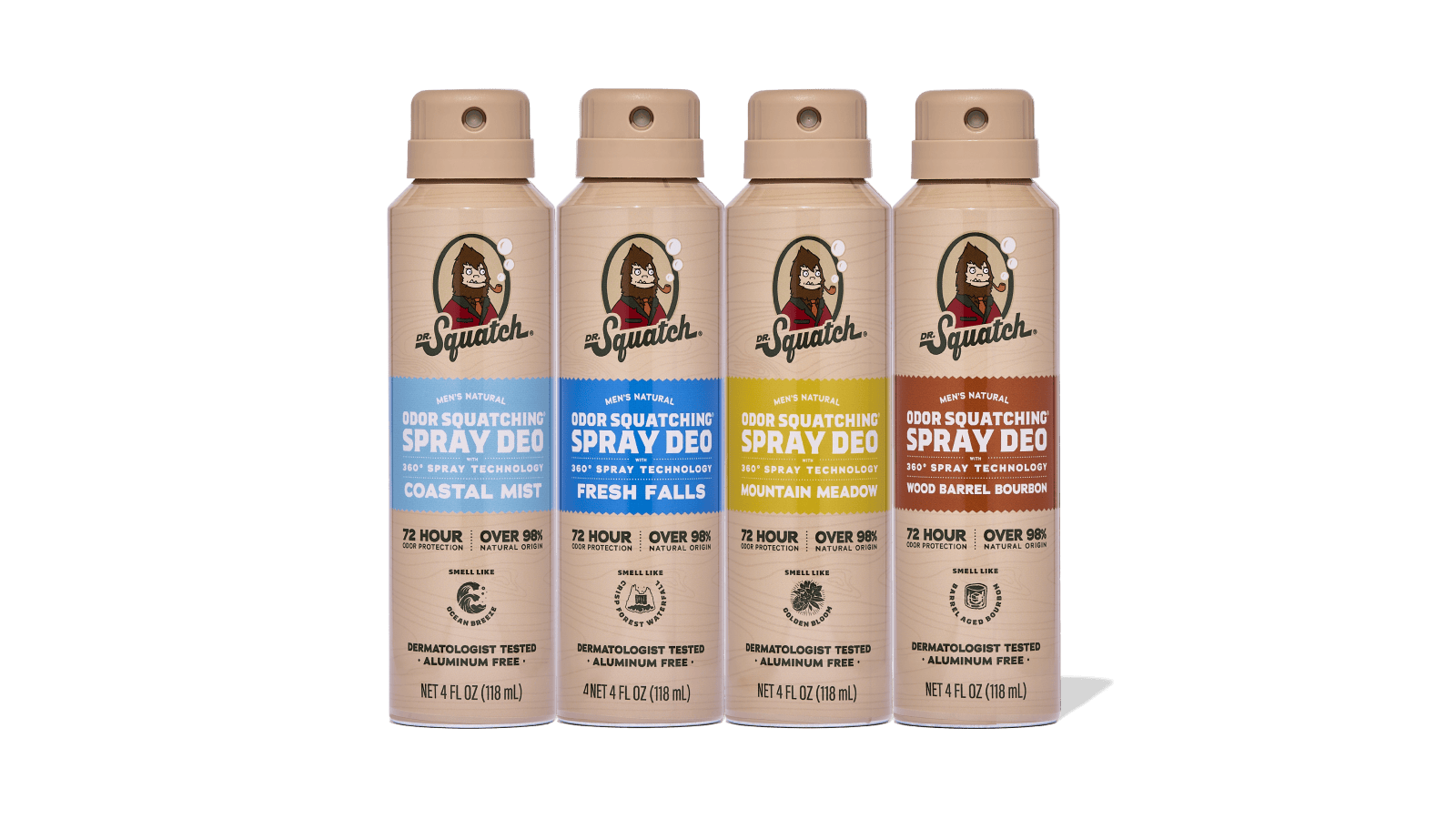 Spray Deodorant 4-Pack I5