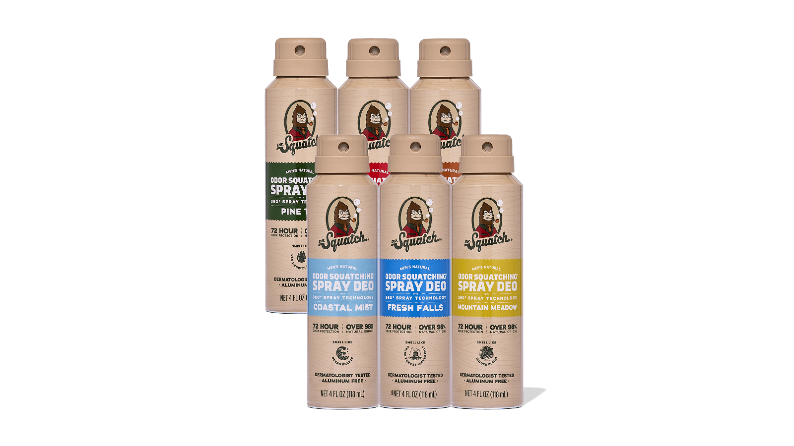 Spray Deodorant 6-Pack G7