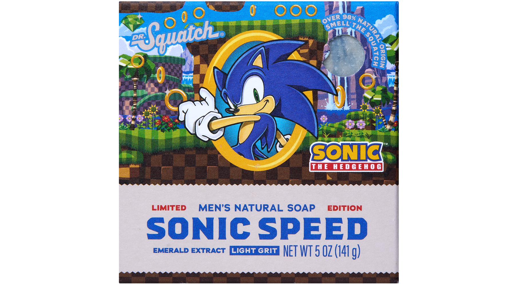 Sonic Speed Super Pack - Exclusive Limited Edition Bar Soap and Deodorant Bundle R2