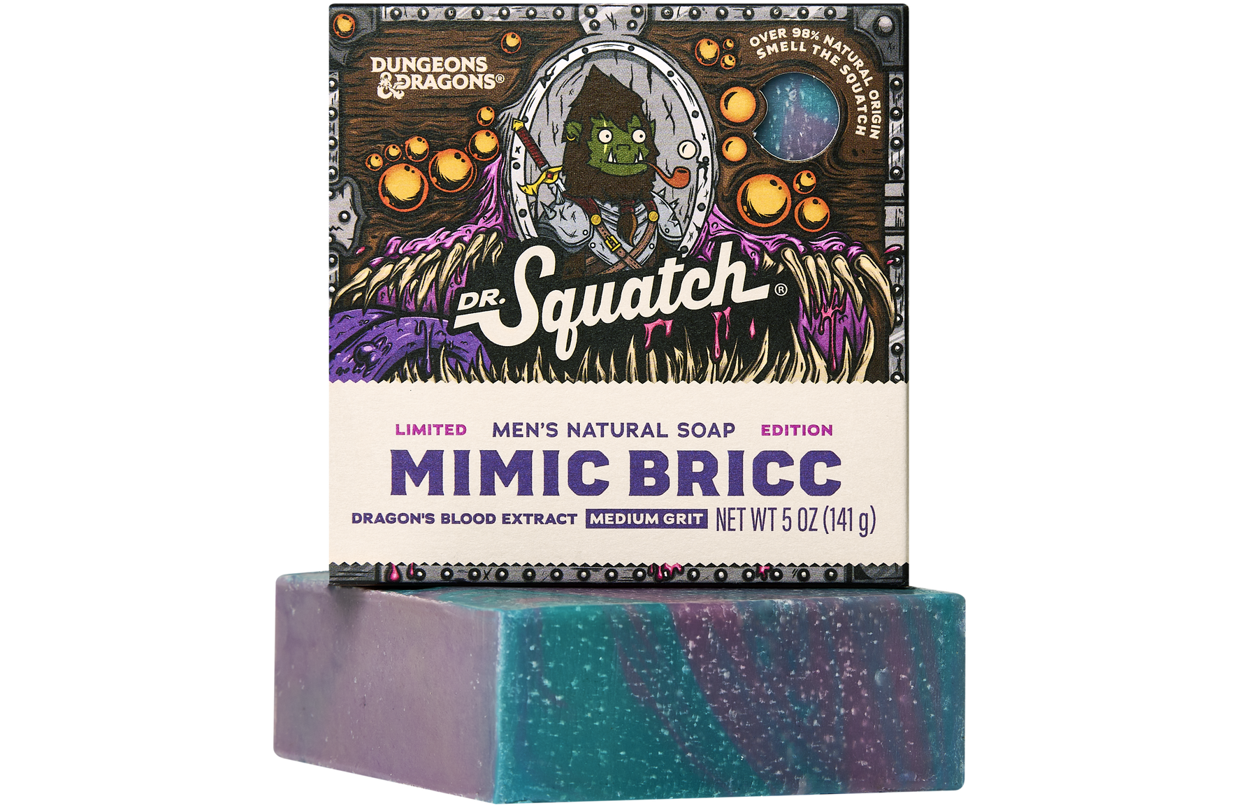 Dungeons & Dragons Mimic Bricc 3-Pack - Exclusive Limited Edition Bar Soap W1