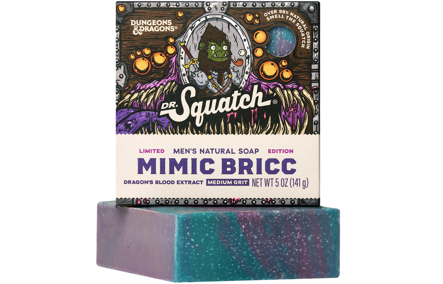 Dungeons & Dragons Mimic Bricc 3-Pack - Exclusive Limited Edition Bar Soap W1