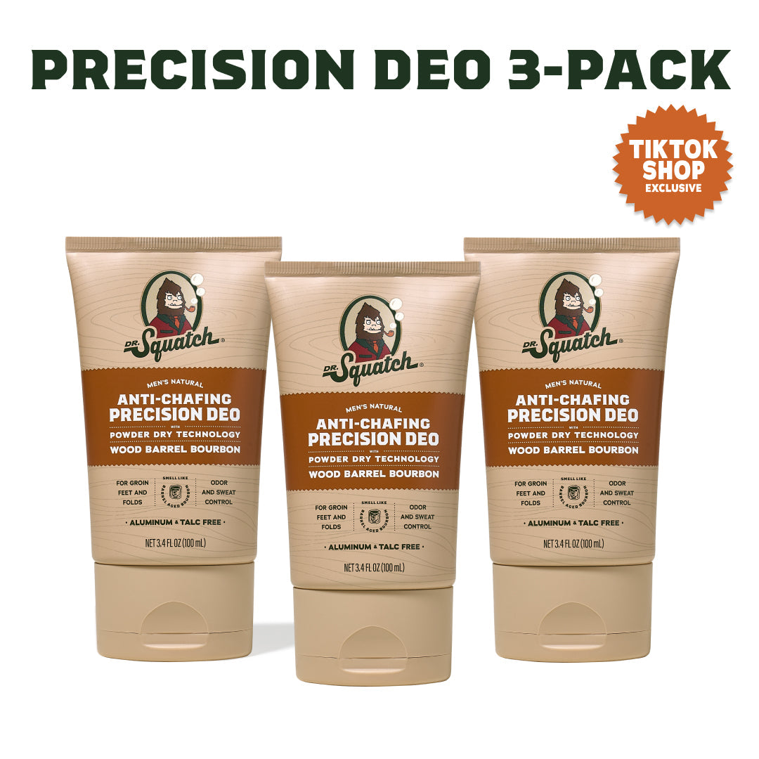 Precision Deo Wood Barrel Bourbon - 3-Pack H6