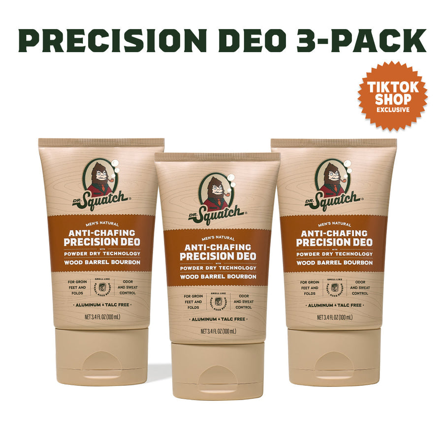 Precision Deo Wood Barrel Bourbon - 3-Pack H6