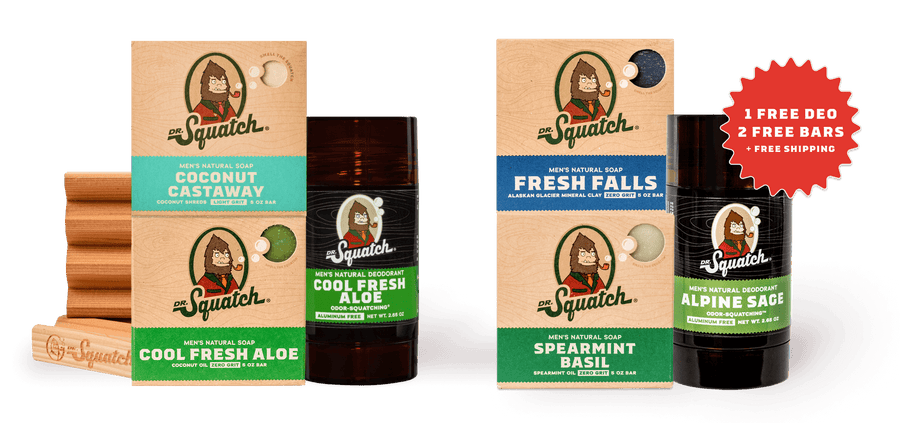 Deodorant & Soap Starter Set X7