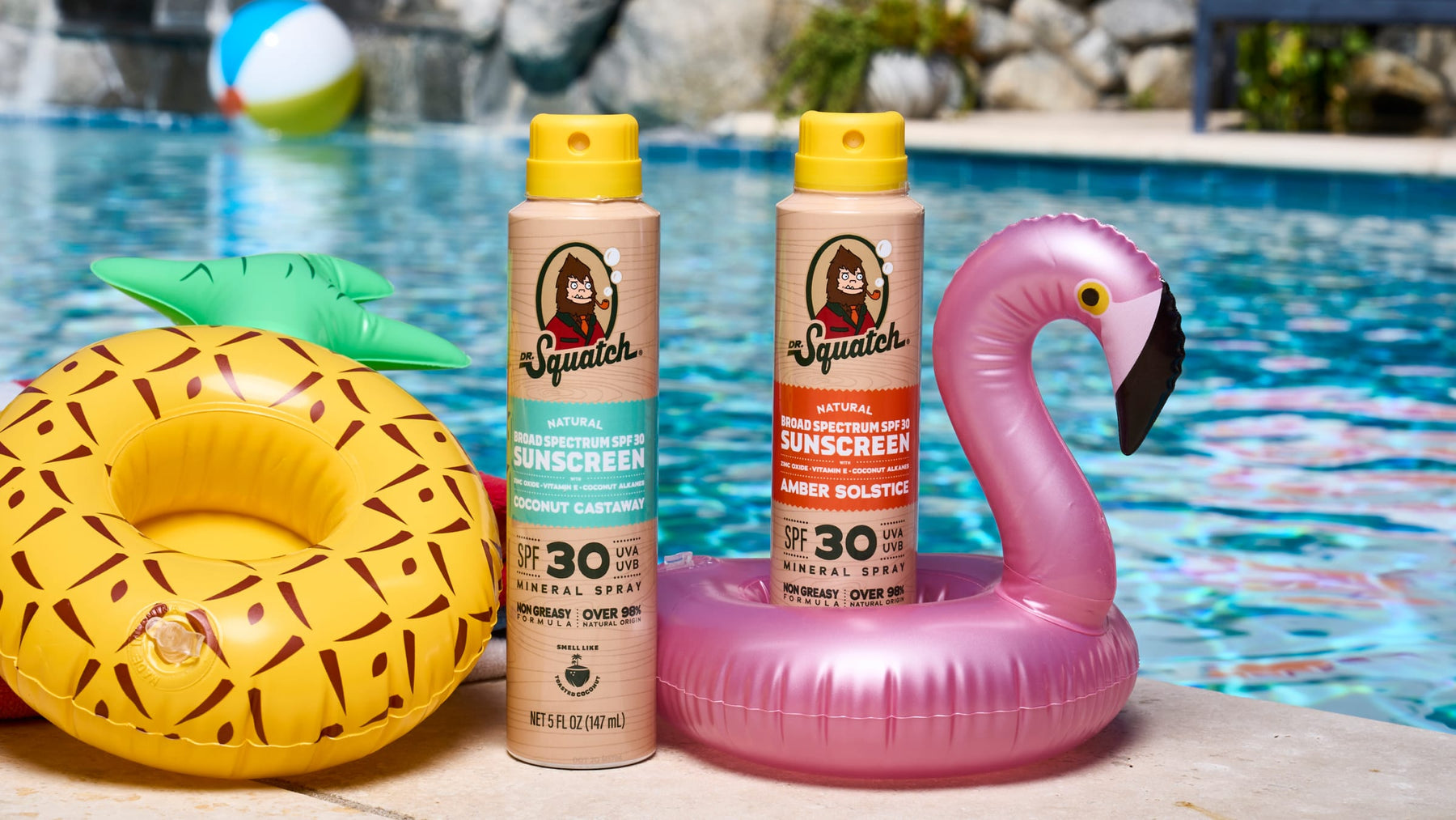 Spray Sunscreen | SPF 30 UVA/UVB Protection | Non-Greasy Mineral Sunscreen for Men X1