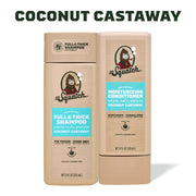 Hair Care Kit + Free Scalp Scrubber | Full & Thick Shampoo | Moisturizing Conditioner | Natural Products for Men E0