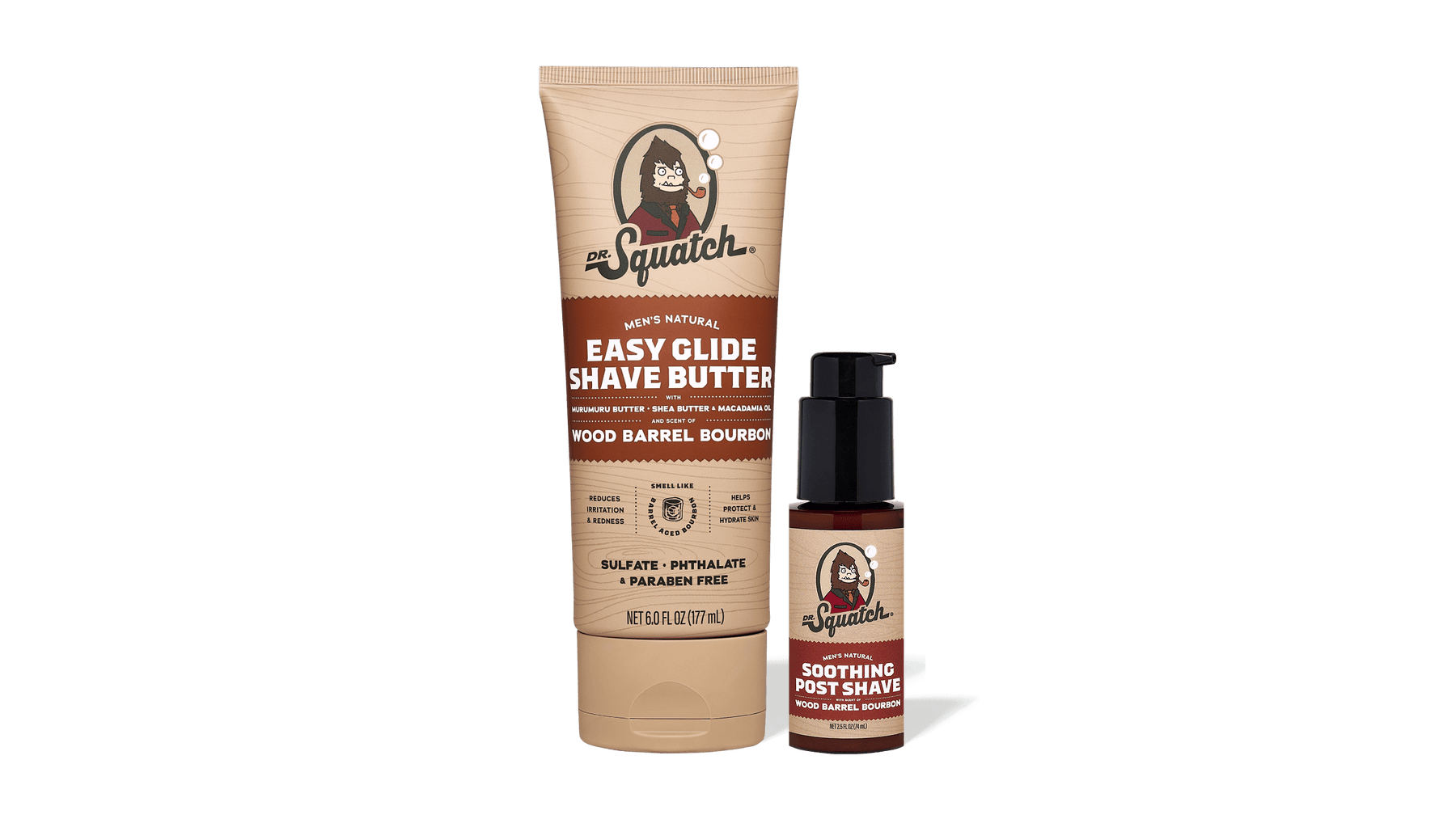 Wood Barrel Bourbon Smooth Shave Bundle Z5