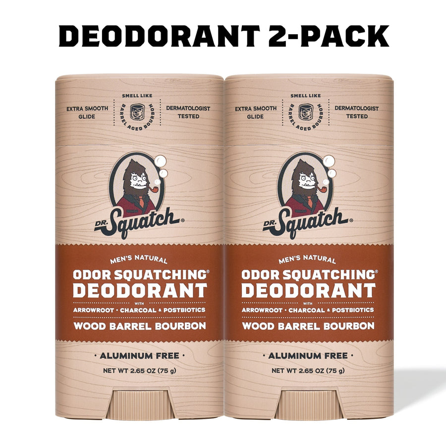 Wood Barrel Bourbon 2-Pack Deodorant X7
