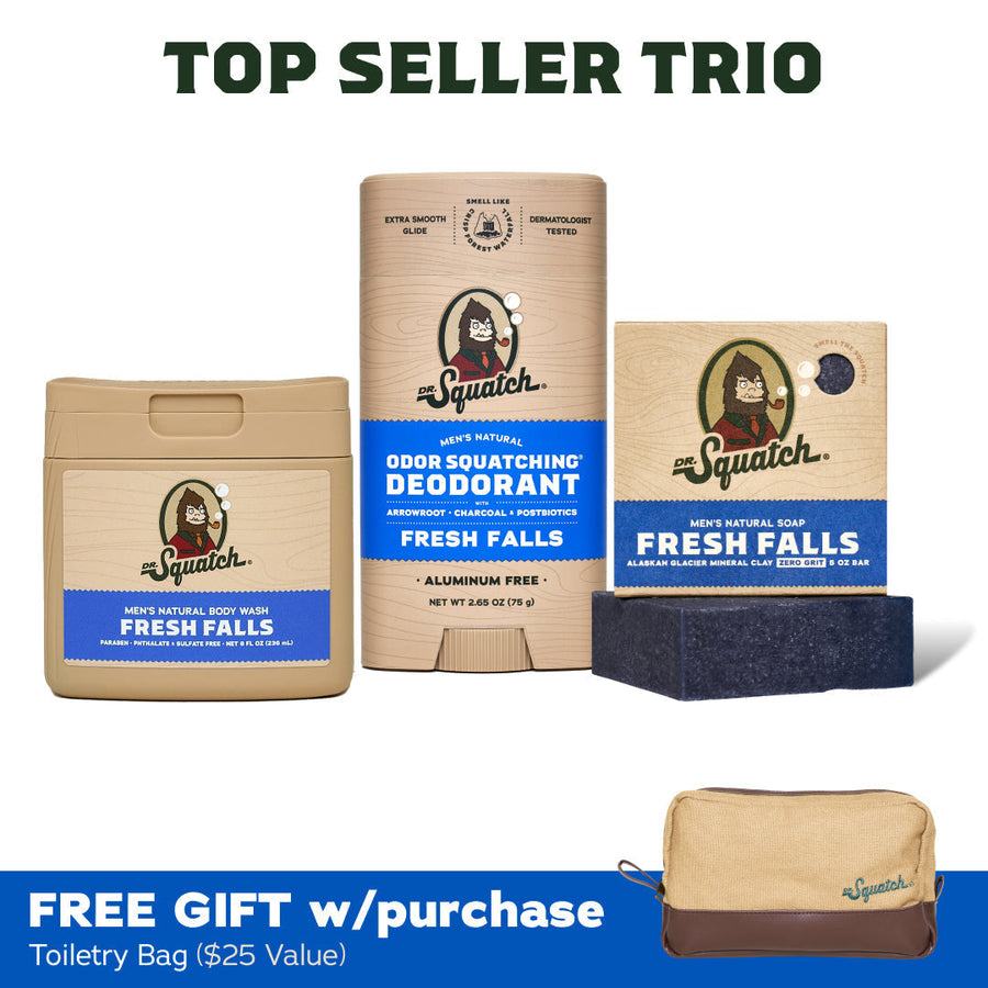 Soap, Deo, Body Wash + GWP Bag - Fresh Falls P6