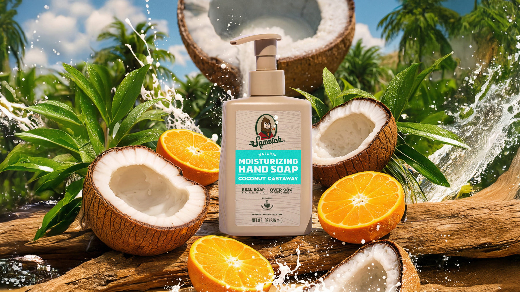 Coconut Castaway Hand Soap D1