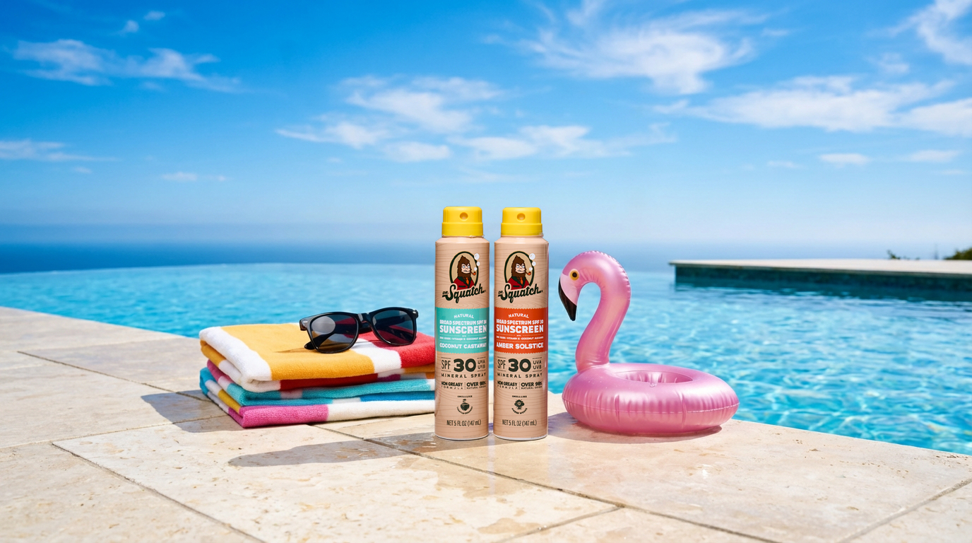 Spray Sunscreen 2-Pack | SPF 30 UVA/UVB Protection | Non-Greasy Mineral Sunscreen for Men F7