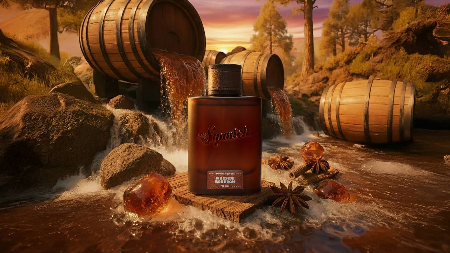 Fireside Bourbon Cologne V9