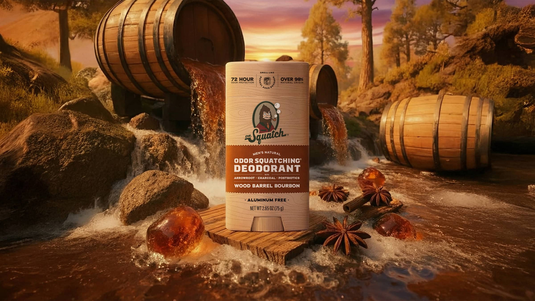 Wood Barrel Bourbon Deodorant X0