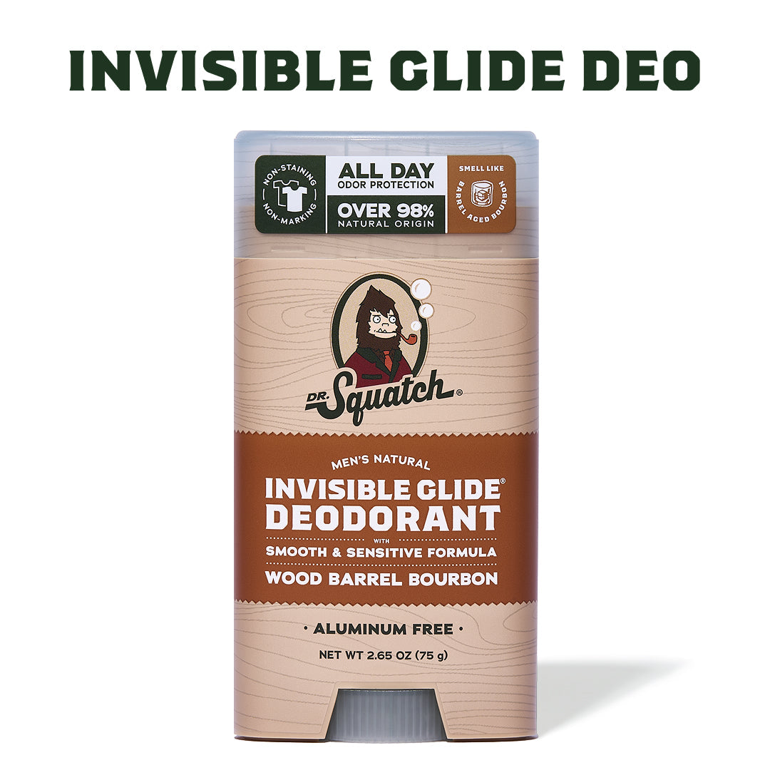 Wood Barrel Bourbon Invisible Glide Deo D7