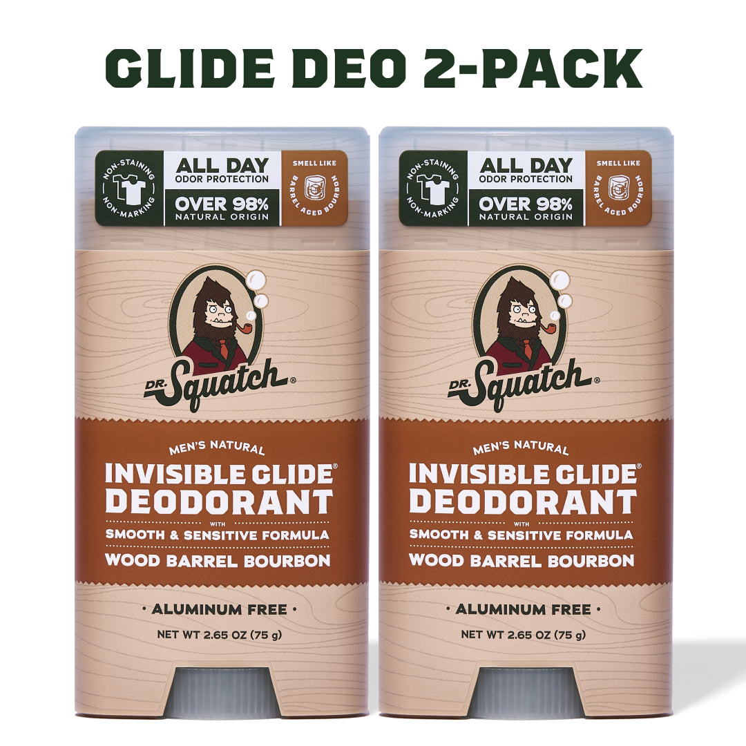 Wood Barrel Bourbon 2-Pack Invisible Glide Deo D1