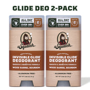 Wood Barrel Bourbon 2-Pack Invisible Glide Deo D1