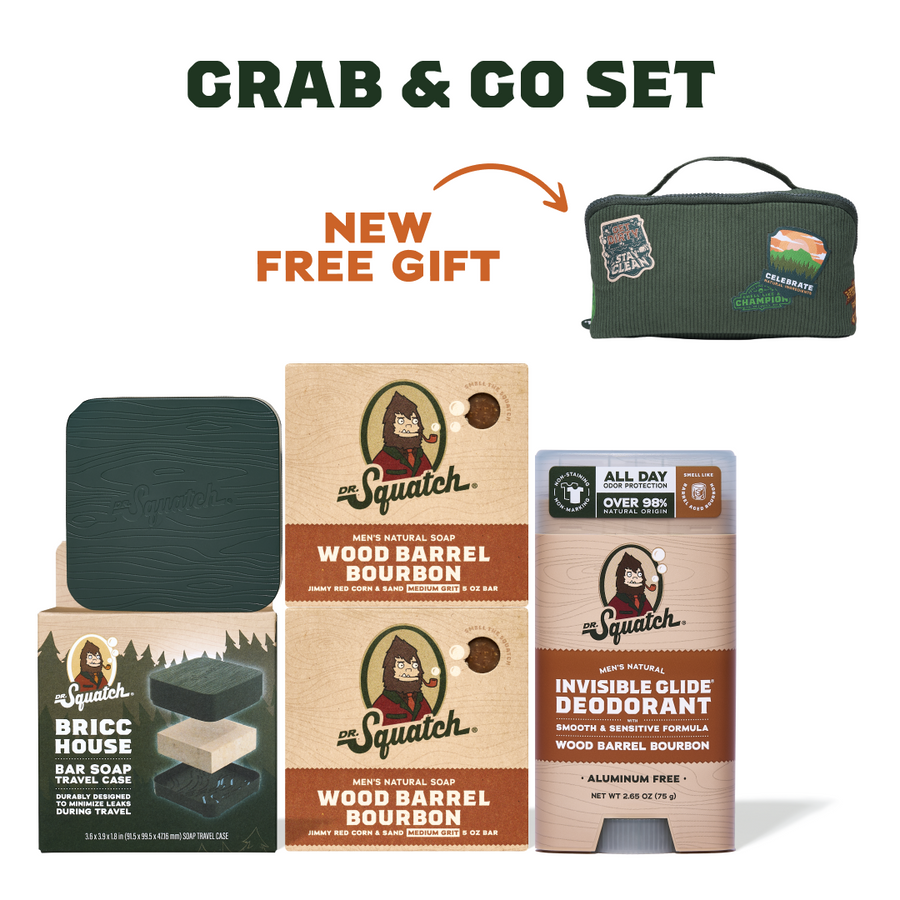 Grab & Go Set - Wood Barrel Bourbon T7