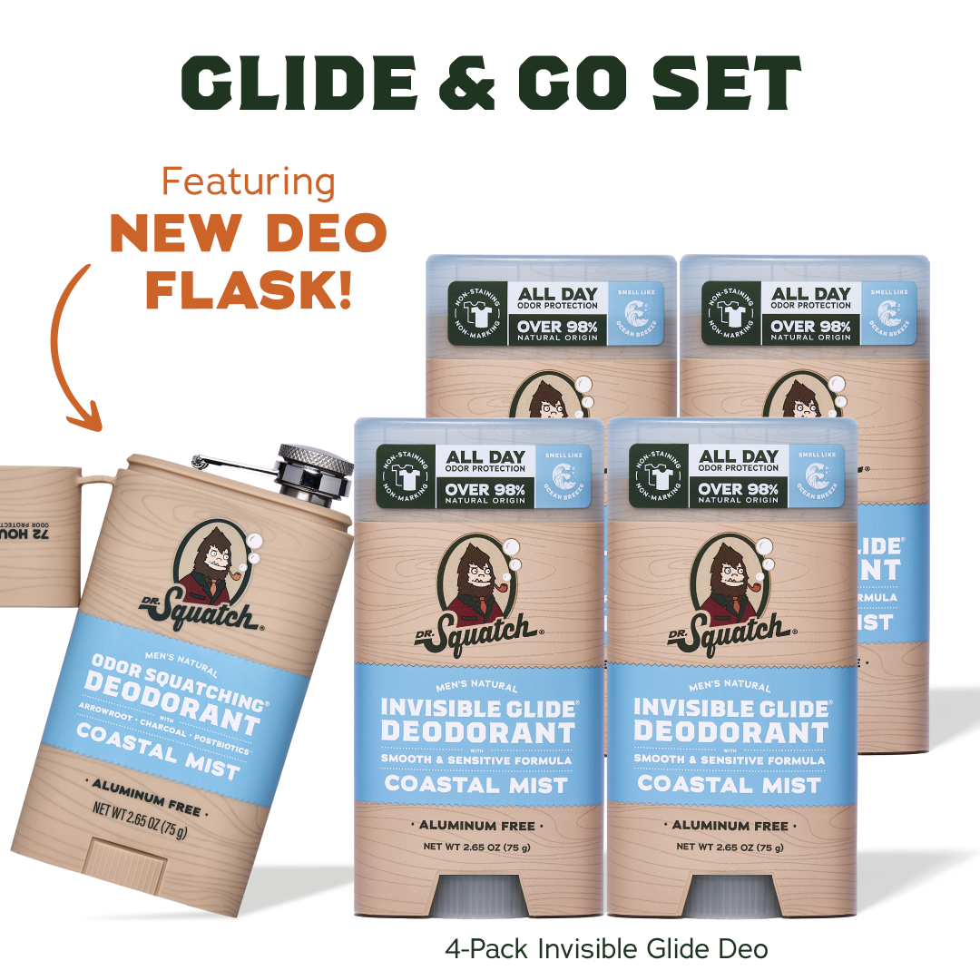 Coastal Mist IG Glide 4-Pack + Deo Flask O3