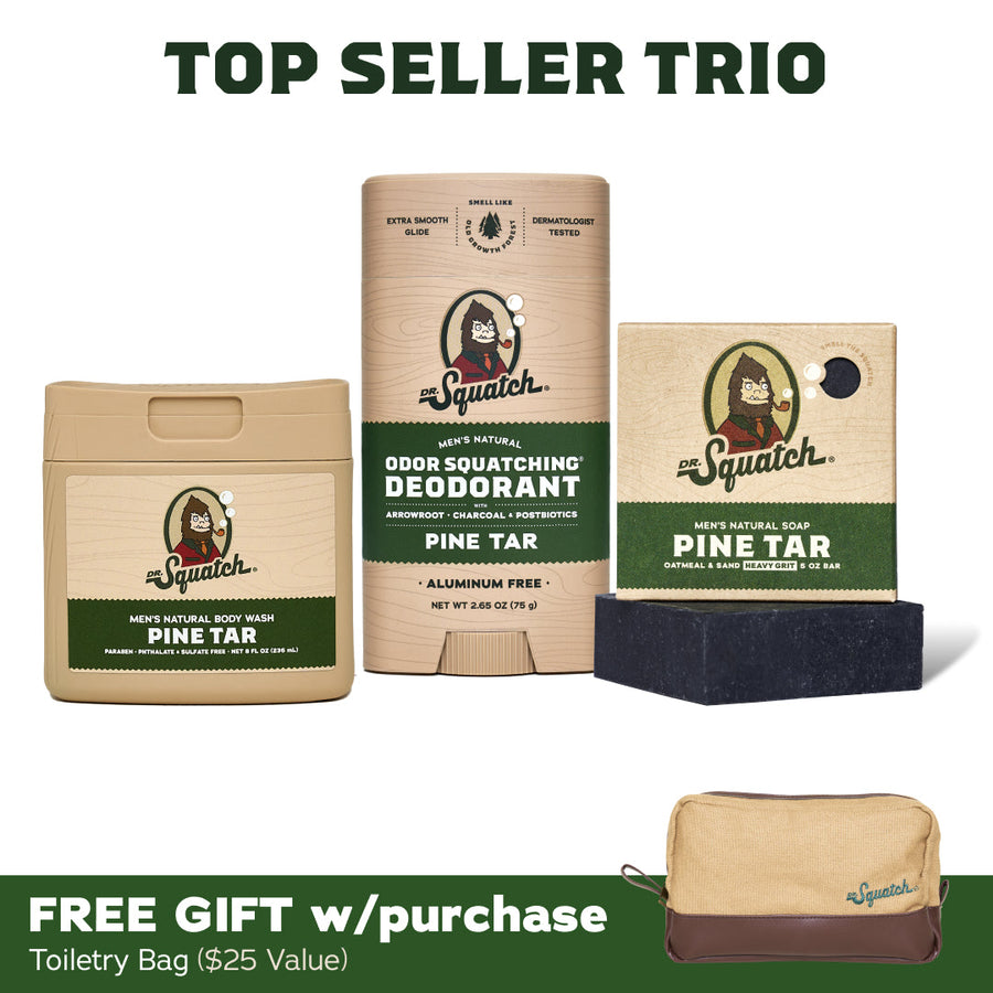 Soap, Deo, Body Wash + GWP Bag - Pine Tar D7