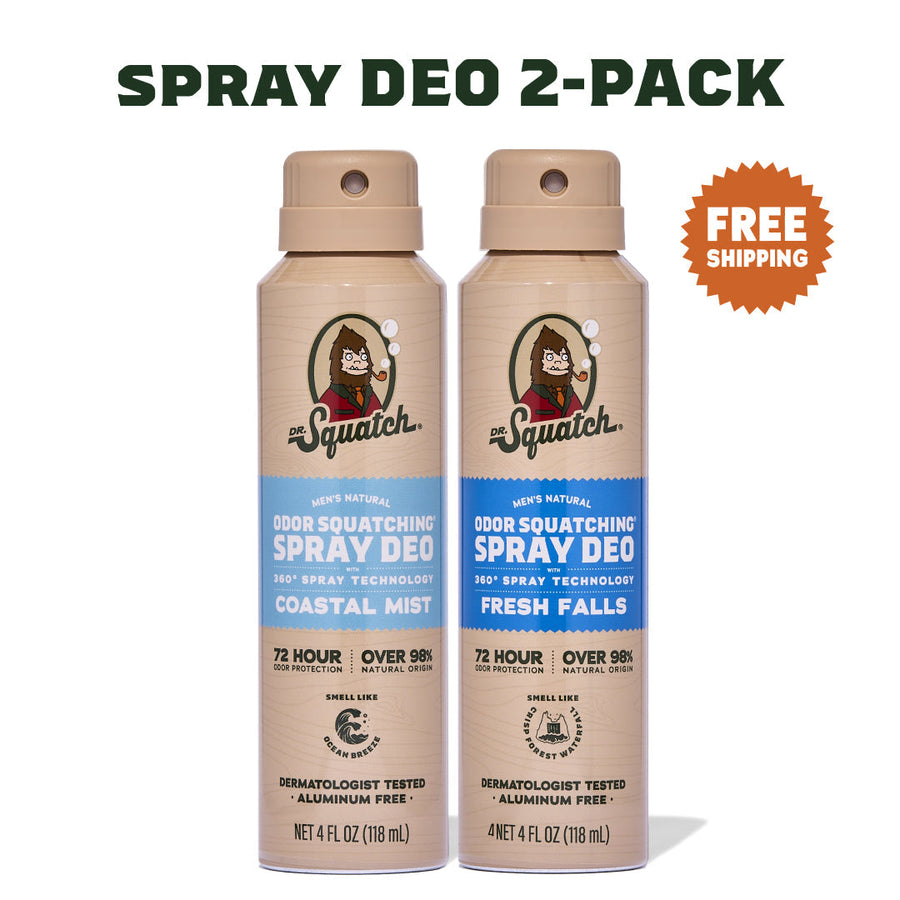 Coastal Mist & Fresh Falls 2-Pack Spray Deo J9