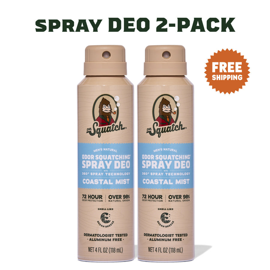 Coastal Mist 2-Pack Spray Deo D9