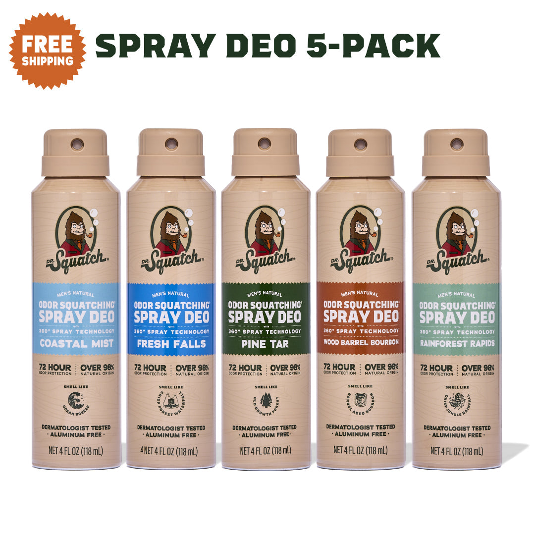 Spray Deo 5-Pack Q5