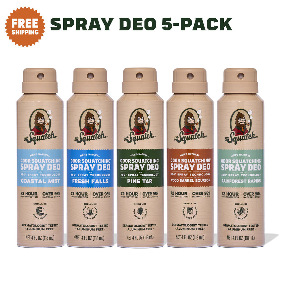 Spray Deo 5-Pack Q5