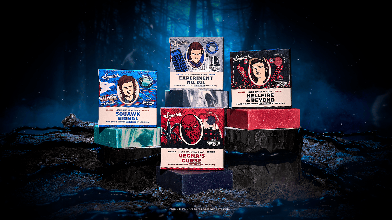 Stranger Things 4-Pack J7