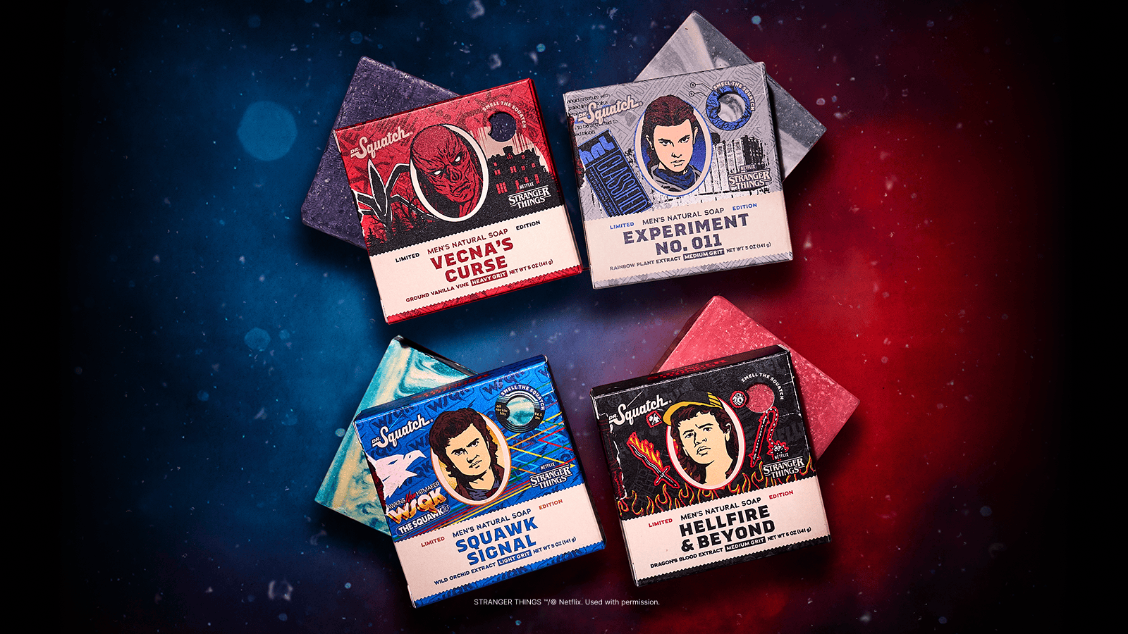 Stranger Things 4-Pack J7