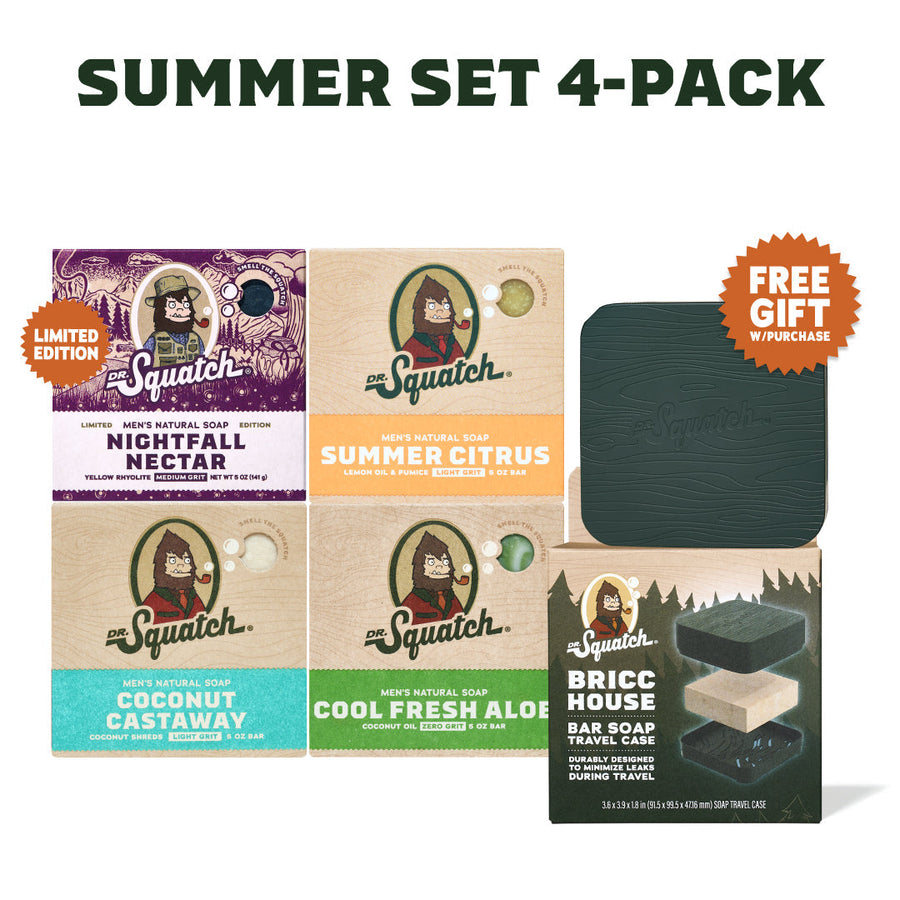 Summer Set 4-Pack + GWP Travel Case V1 L5
