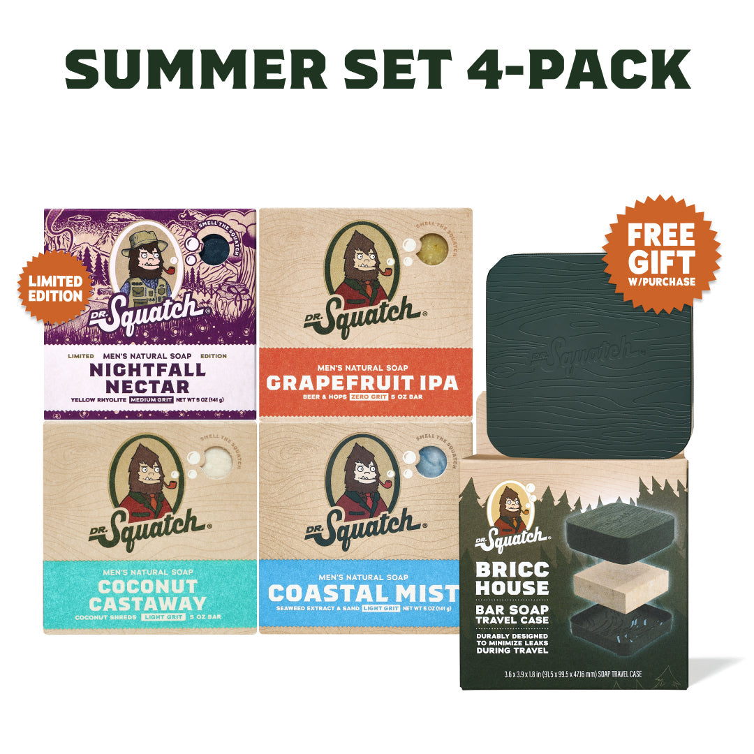 Summer Set 4-Pack + GWP Travel Case V2 L8