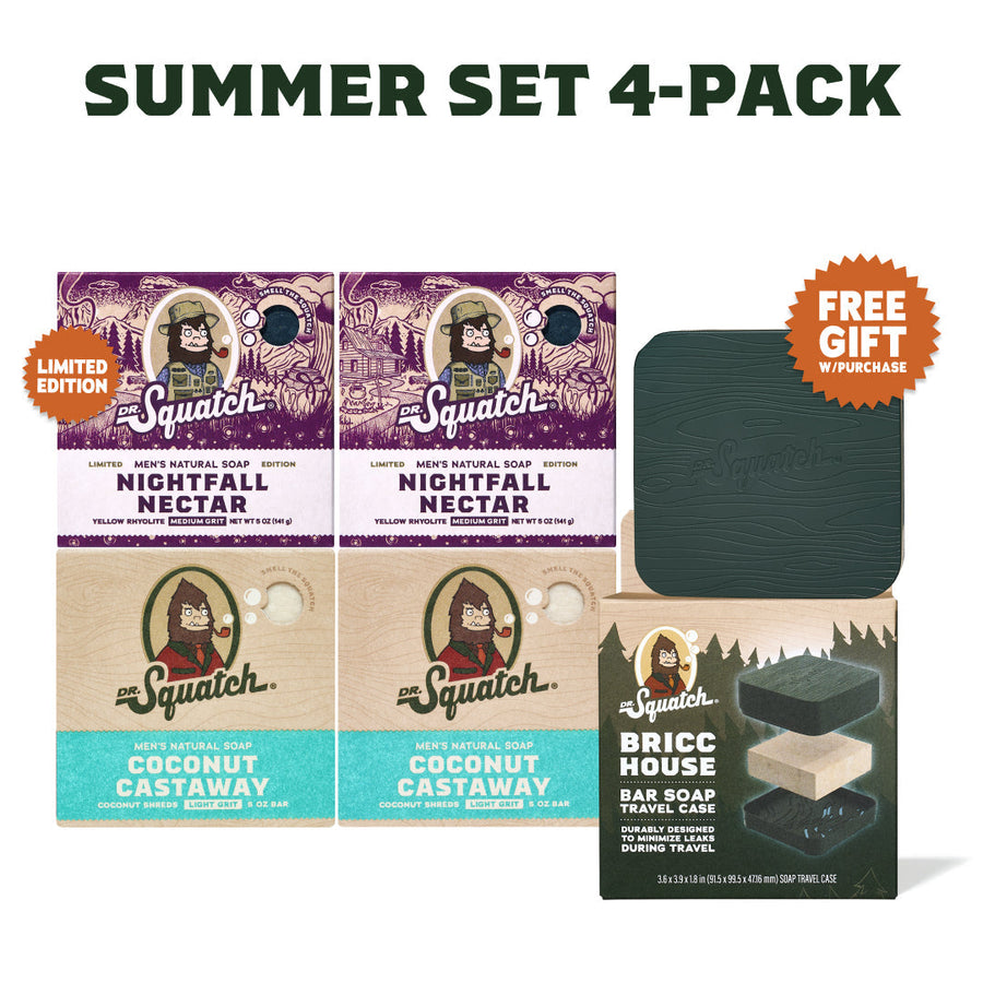 Summer Set 4-Pack + GWP Travel Case V3 U7