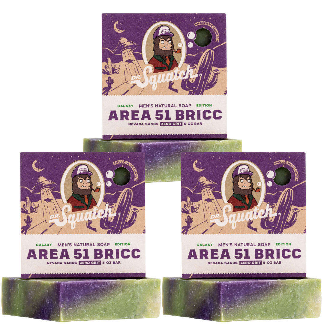 Area 51 Bar Soap 3-Pack Limited Edition O6