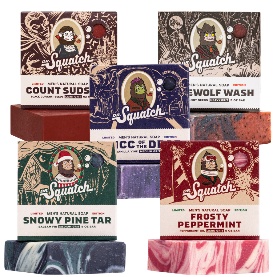 Holiday Hangover 5-Pack Natural Bar Soap J2