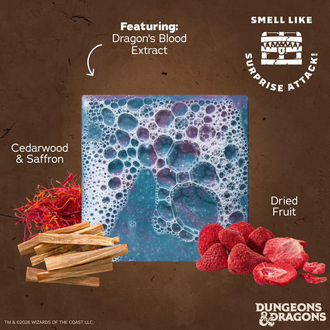Dungeons & Dragons Mimic Bricc 3-Pack - Exclusive Limited Edition Bar Soap W1