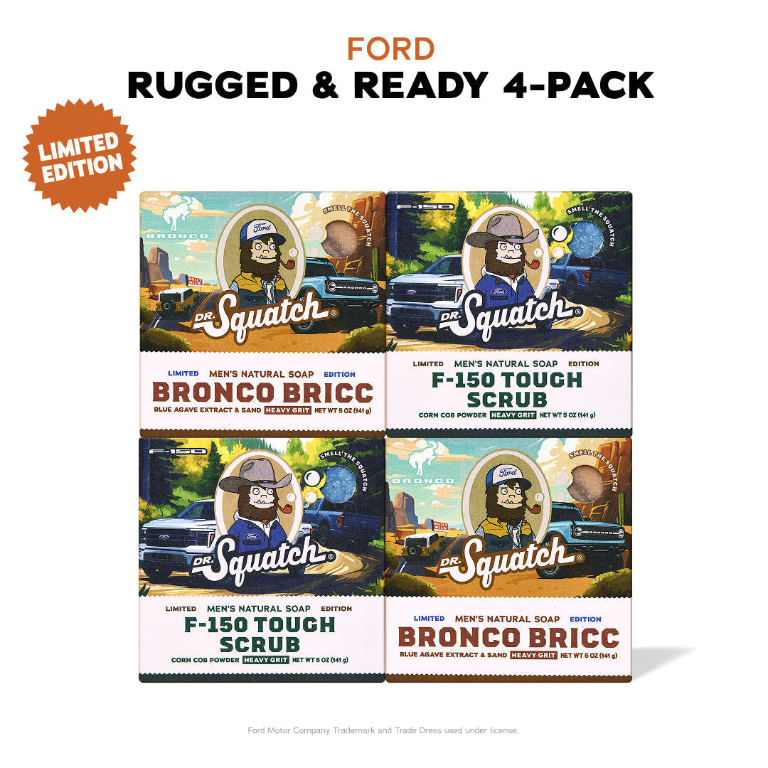 Ford Rugged & Ready 4-Pack - Exclusive Limited Edition Bar Soap P5