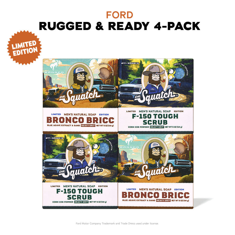 Ford Rugged & Ready 4-Pack - Exclusive Limited Edition Bar Soap P5