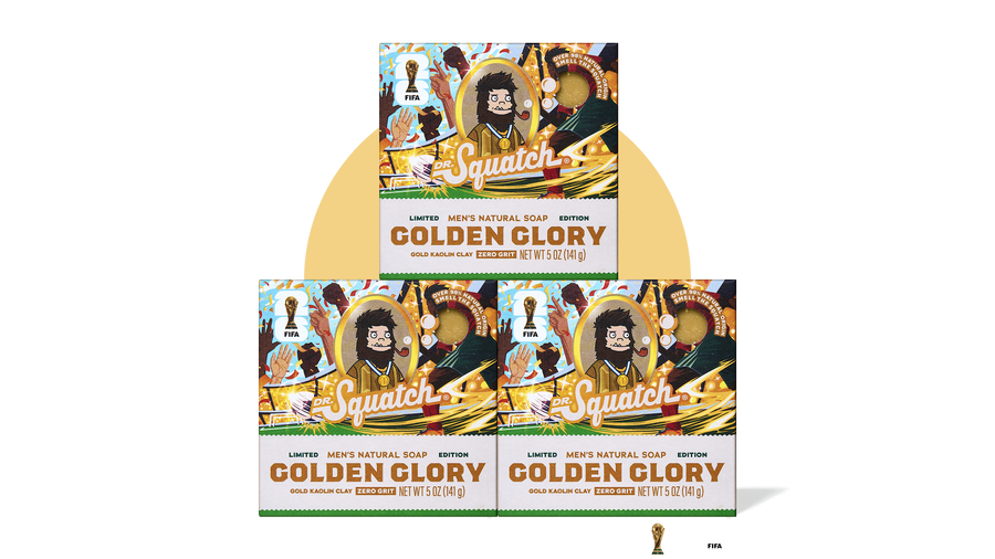 FIFA Golden Glory 3-Pack Bar Soap Bundle O4