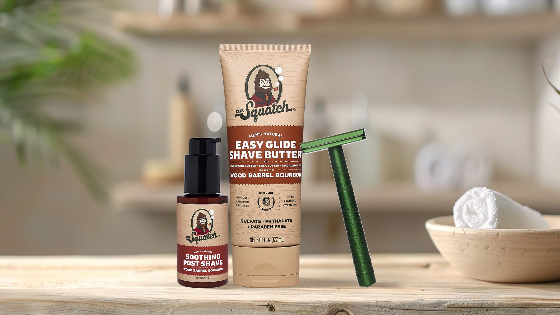 Wood Barrel Bourbon Glide Guy Bundle T4