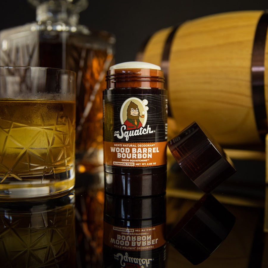Essentials: Wood Barrel Bourbon Deodorant E2