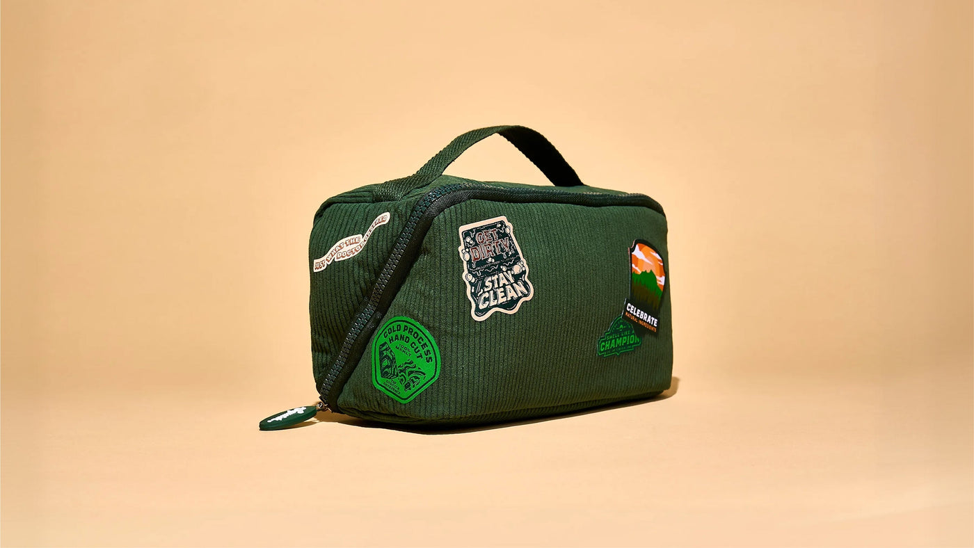 Corduroy Toiletry Bag J5
