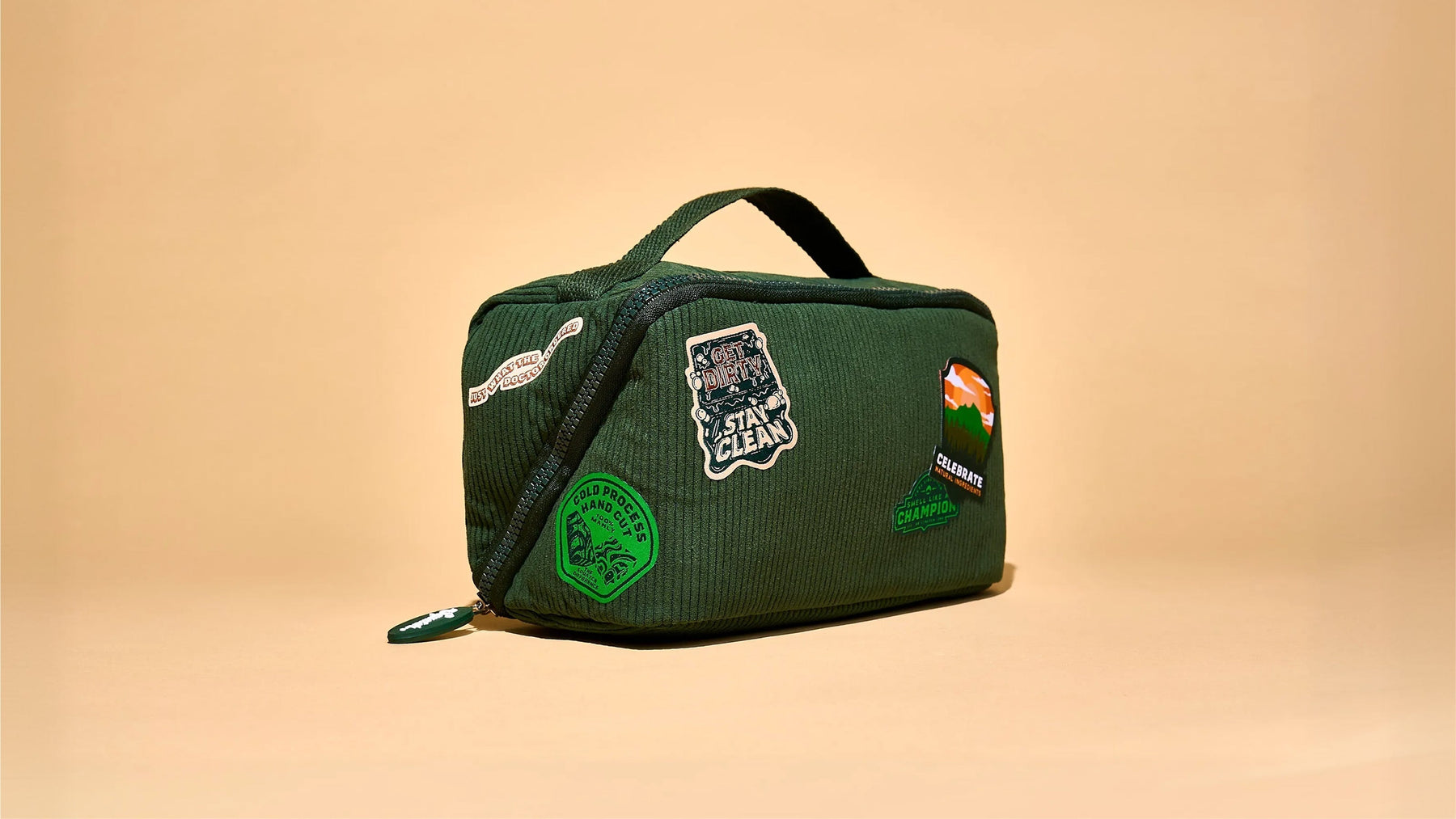 Corduroy Toiletry Bag J5