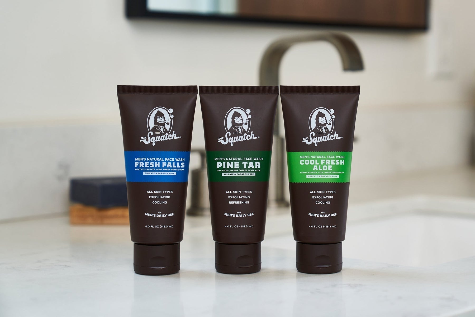 Face Wash 3-Pack F4