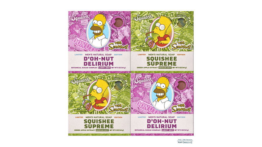 Simpsons Suds 4-Pack J3