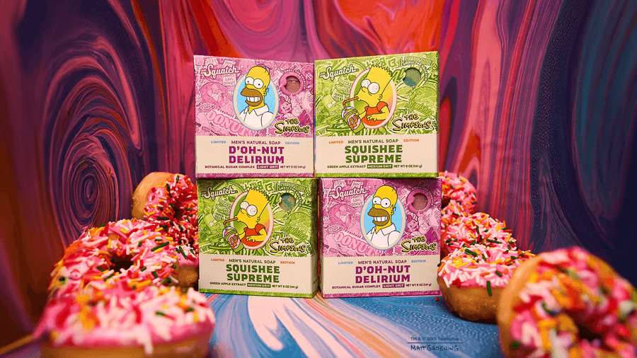 Simpsons Suds 4-Pack J3