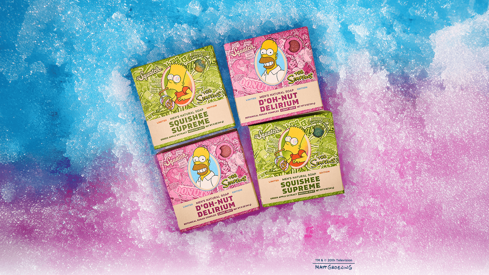 Simpsons Suds 4-Pack J3