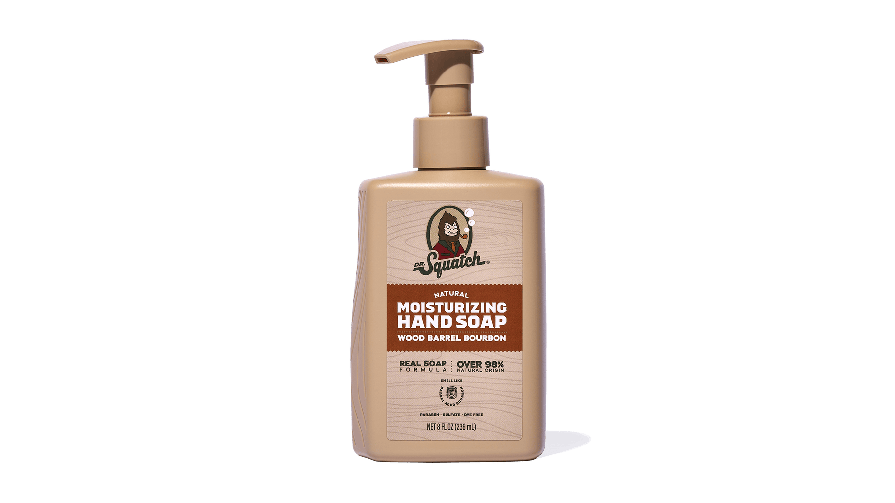 Wood Barrel Bourbon Hand Soap L4